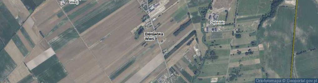 Zdjęcie satelitarne Bielawska Wieś ul.